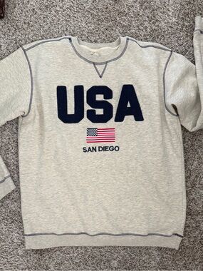 USA - San Diego - 100% Egyptian Cotton Sweatshirt